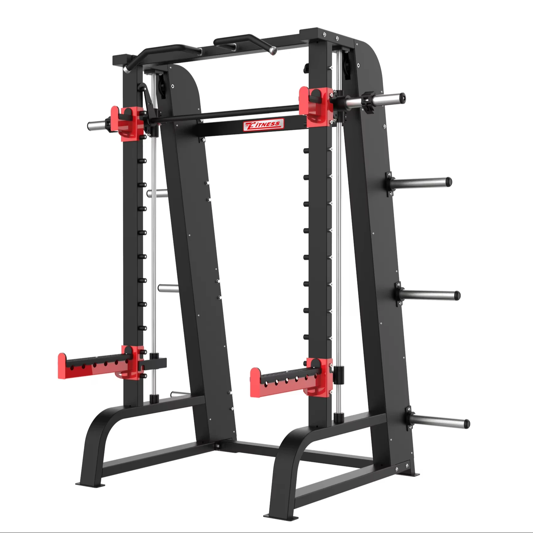 

GC-5017 Gym Squat Rack Power Rack Multi Function Gym Equipment 3D Smith Machine 2