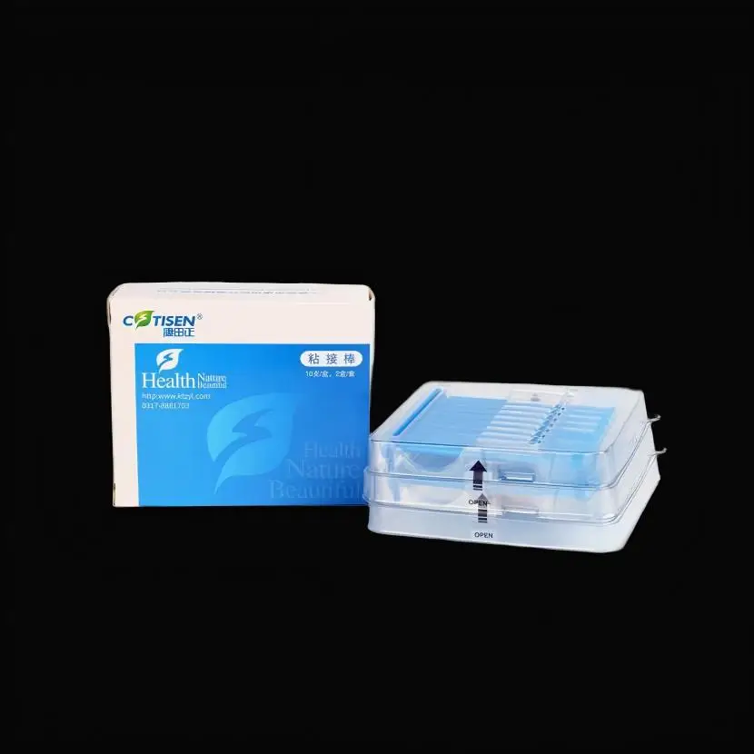 20pcs Dental Adhesive Tip Applicator for Tooth Crown Porcelain Veneer Disposable Health Care Dental Sticks Brush Dental Material