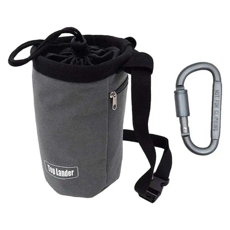 Rock Climbing Chalk Bag Boulder Waterproof Magnesium Powder Storage Adjustable Waist Gymnastic Weightlifting Pouch GYM Equipment