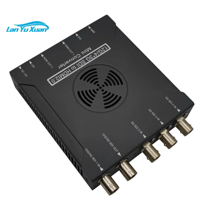 Newest 12G SDI to HDMI 2.0 4K HD Video Converter