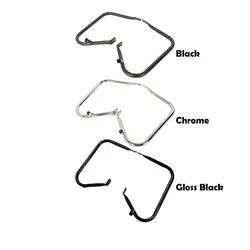 Motorcycle Saddlebag Guard Bars For Harley Touring Street Glide Road King Electra Glide Road Glide FLHT FLHR FLTR 1997-2013 2012