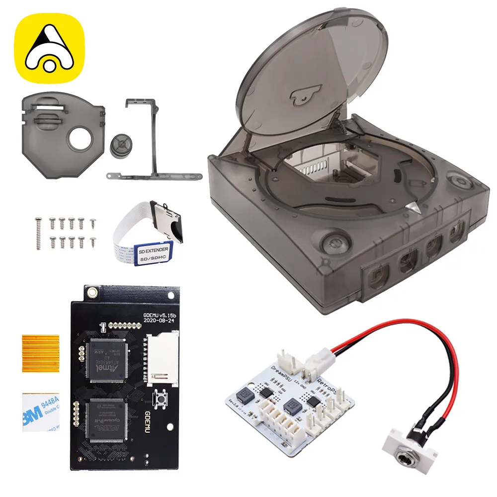 

Plastic Protective Cover Transparent Box For Dreamcase Case Replacement Shell For SEGA DC Game Console