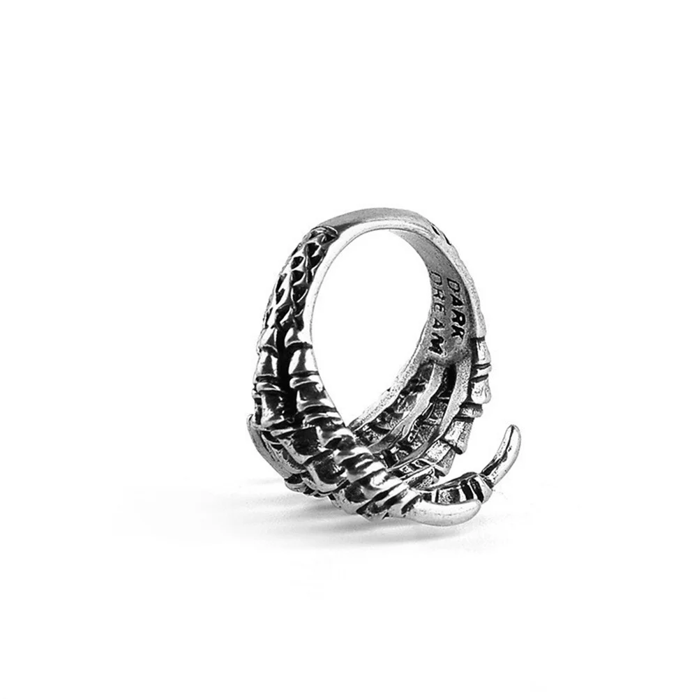 

Titanium Steel Claw Ring Men Punk Style Cool Biker Skull Hip Hop Jewelry Gift for Husband Son Dad Teens Punk Rings