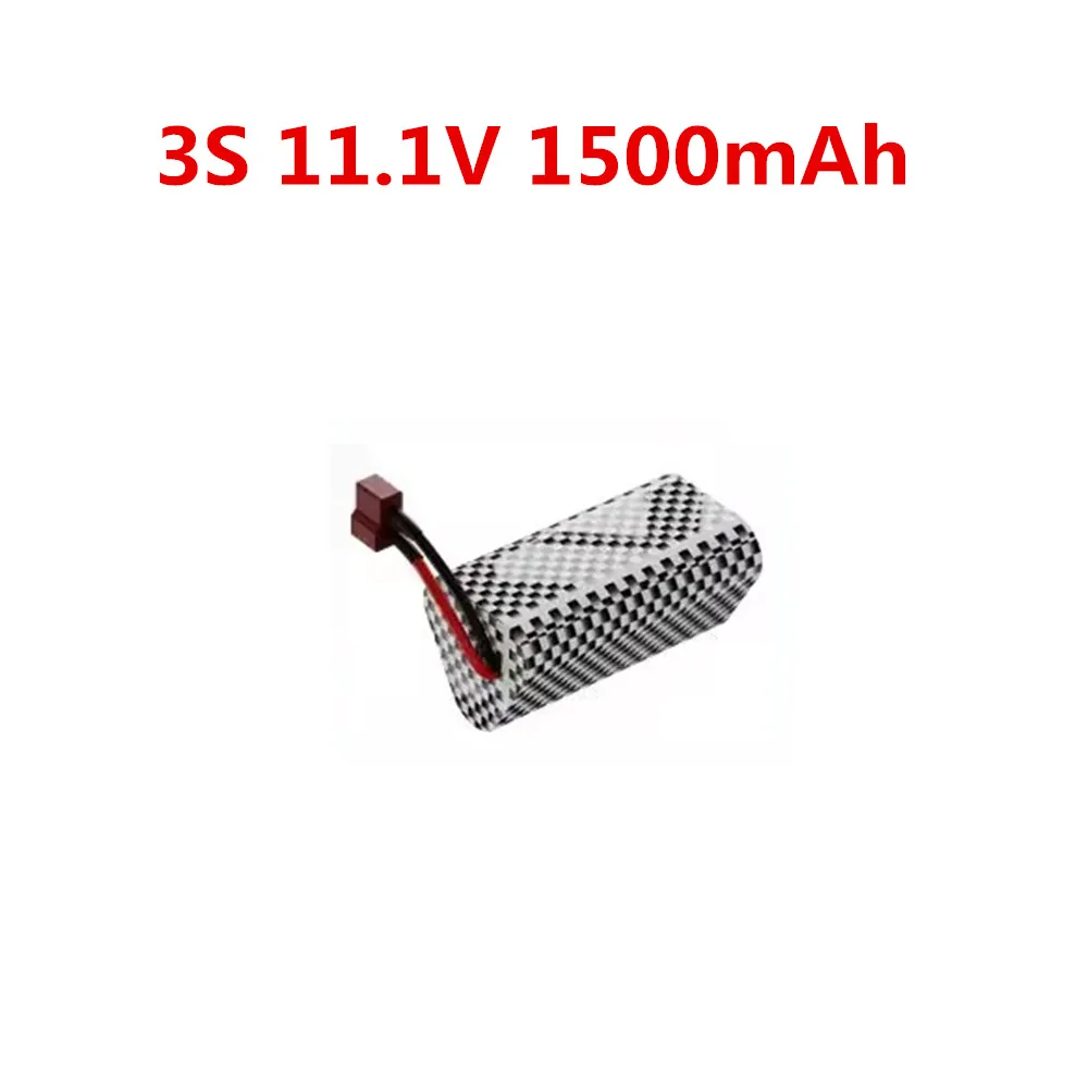 3S 11.1V 1500mAh Battery For : KF10 Brushless RC Car 70KM/H Battery parts KF10  Accessories Battery T-plug