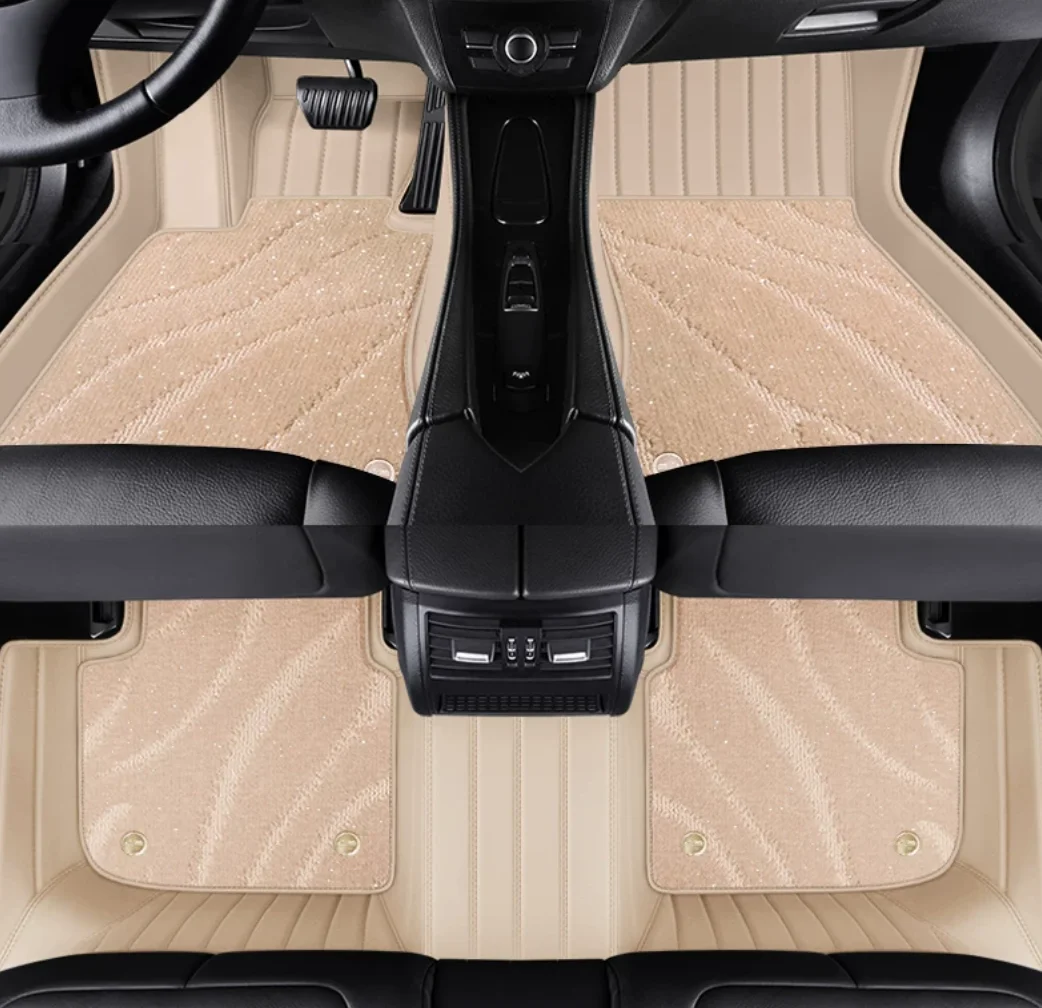 

Custom special car floor mats for Mercedes Benz EQS 500 SUV 5 seats 2026-2023 durable rugs top quality double layers carpets