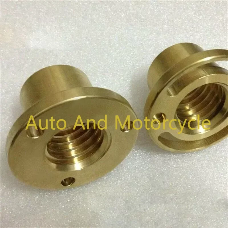 

2PCS NEW Milling Machine Tools Accessories Longitudinal Brass Feed Y Axis Nut Mill Parts