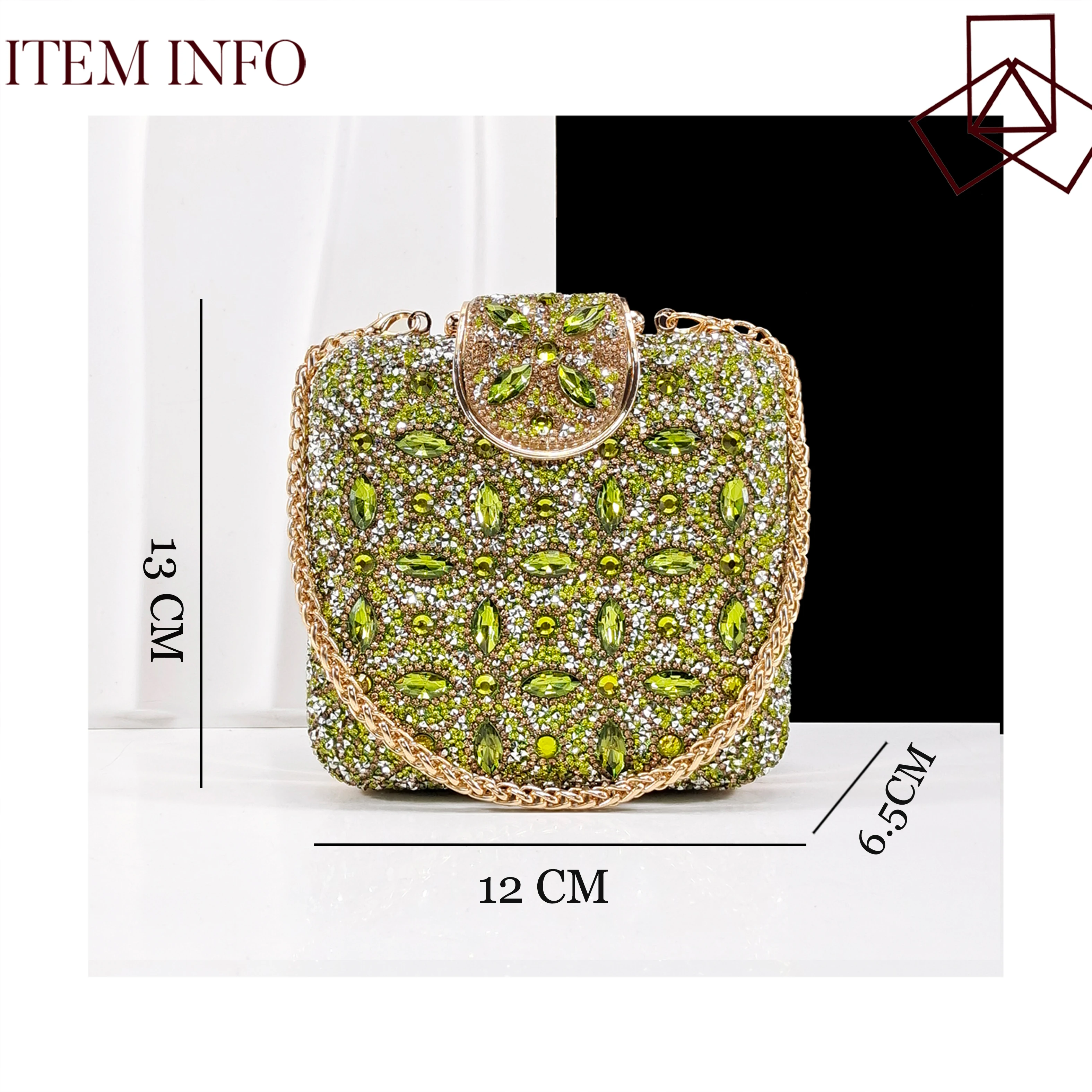 مجموعة أحذية وحقائب يد نسائية إيطالية بتصميم ماسي كامل أنيق من QueenaYan لحفلات الزفاف والمناسبات الخاصة #6