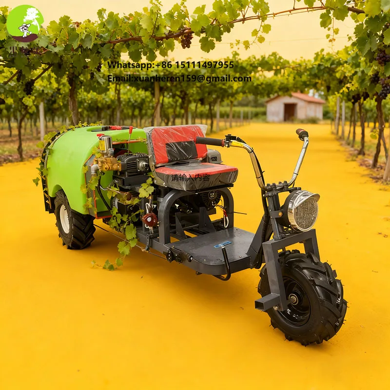 

Self-propelled Wind-driven Agricultural High-pressure Plunger Pump Sprayer for Farms & Orchards