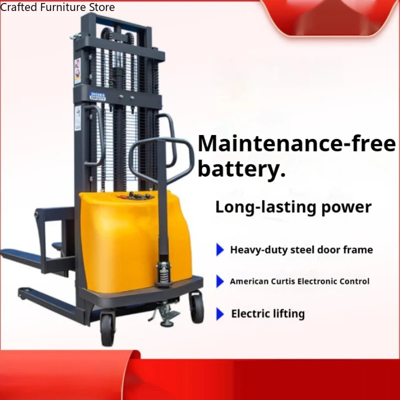 Hydraulic Forklift Truck Semi-electric Pallet Loading Forklift Truck Unloading Commercial Furniture Carretilla Elevadora ZY60CC