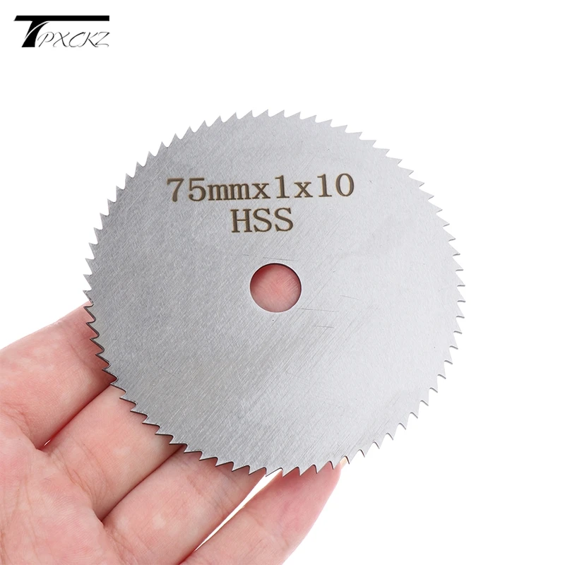 Angle Grinder 3 Inch Blade 75*1*10mm 72T Teeth Number Bore Circular Cutting Disc Multifunction Power Tool Accessories