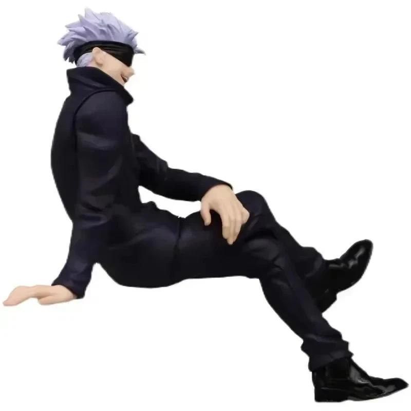 13cm Japanese Anime Jujutsu Kaisen Figure Gojo Satoru Action Figure PVC Model Toys Statue Noodle Stopper Gift Collectible Toy view 4