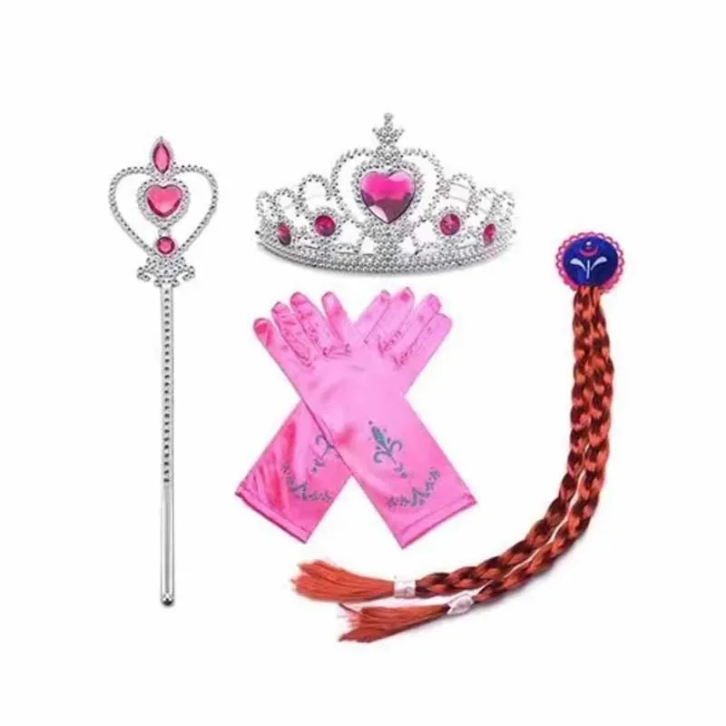 Game Pink Princess Cosplay Costume Peach Disguise Dress Full Set for Girls Gowns Halloween Carnival Party  Clothes Roleplay