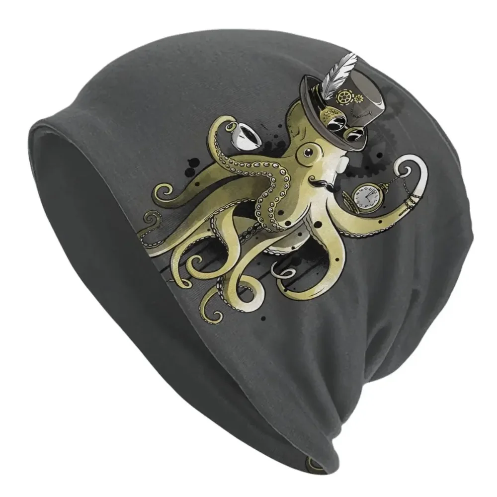 Steampunk Gold Watercolor Unisex Bonnet Thin Windproof Hats Hat Breathable Caps