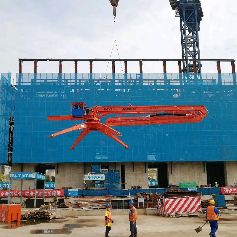 Customized Spider Concrete Pump Boom Concrete Spreader/distributor,concrete Placing Boom
