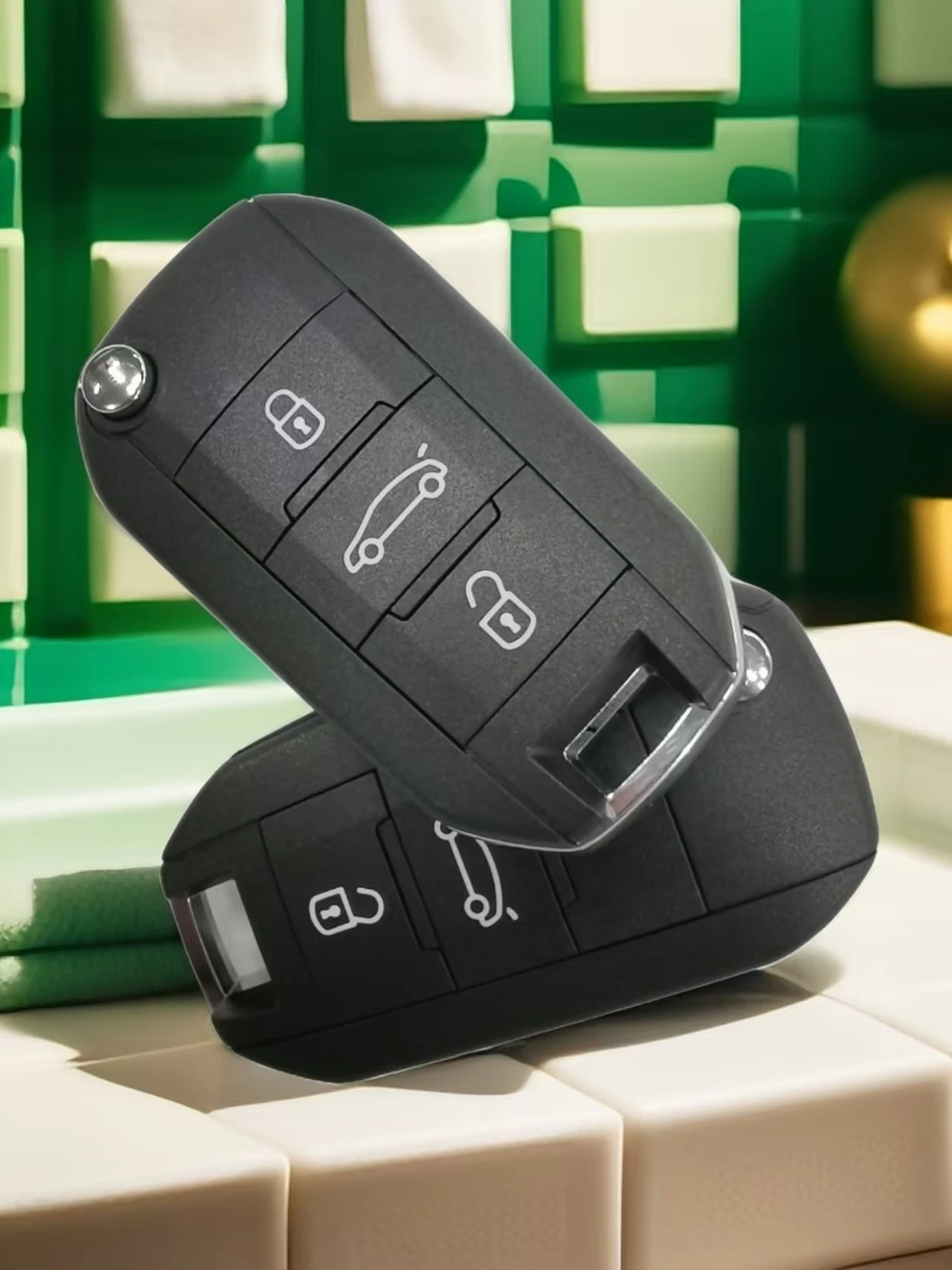 Jingxin 2/3BT HU83/VA2 Klinge Fernbedienungs-Klappschlüsselgehäuse für Peugeot 208 301 308 508 2008 3008 5008 für Citroen C3 C4 C4L – Detail 9