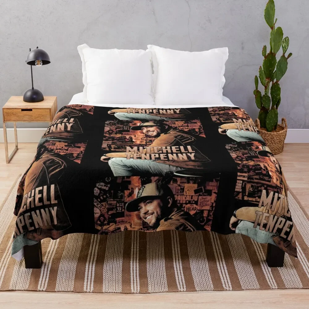 

Ujanan Mitchell Tenpenny Tour 2019 Throw Blanket Soft Warm Blanket Gift for Grandparents