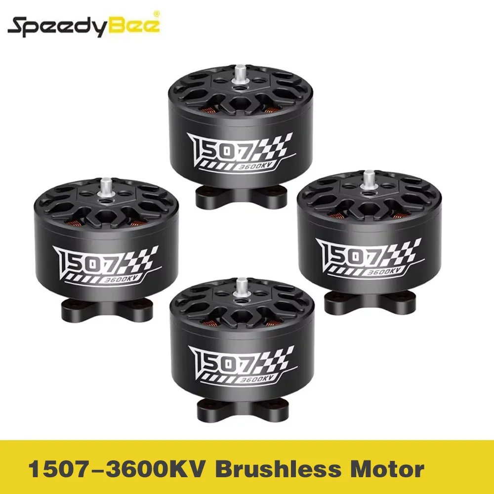 SpeedyBee 1507-3600KV Brushless Motor for Master3X 3-3.6-inch FPV Racing Freestyle Drone