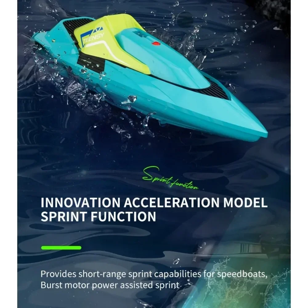 S5 2.4G RC Boat Waterproof Dual Motor High Speed Racing Speedboat Model Electric Radio Control Outdoor Boat Summer Water Pool To