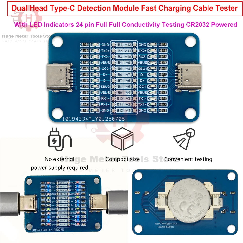 Dual Head Type-C De…