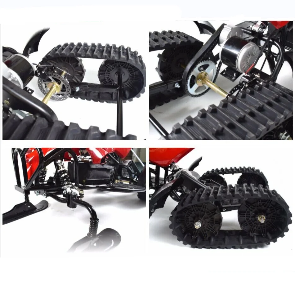 

QIQU 36V350W Motor Lead-Acid Battery 36V350W Motor Lead-Acid Battery With Track Drive Winter Children's Electric Snowmobile