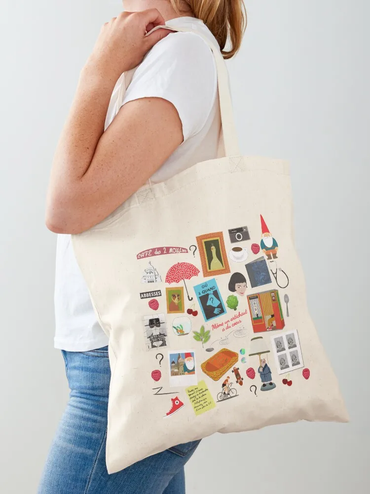 

Amelie Tote Bag handbag Portable shopping bag shoping bag canvas tote