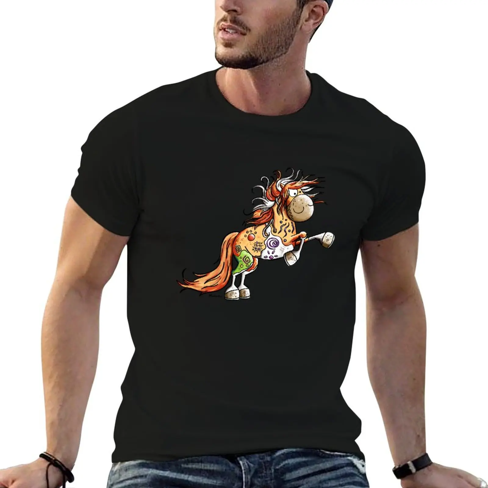 Wild Indian Horse - Mustang - Appaloosa T-ShirtT-Shirt kawaii clothes summer clothes vintage oversizeds men clothings