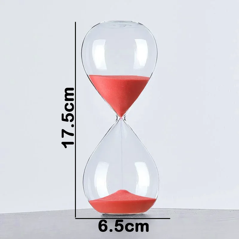 15 Minutes Creative Colored Sand Clock Glass Hourglass Modern Minimalist Home Decor Crafts Gift Desktop Ornament Sandglass Timer