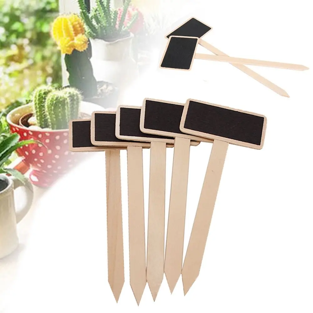 

Blackboard N1N Sign Board Garden Ornaments Writing Plate Garden Decoration Tools Plants Signs Plant Tags Plant Markers