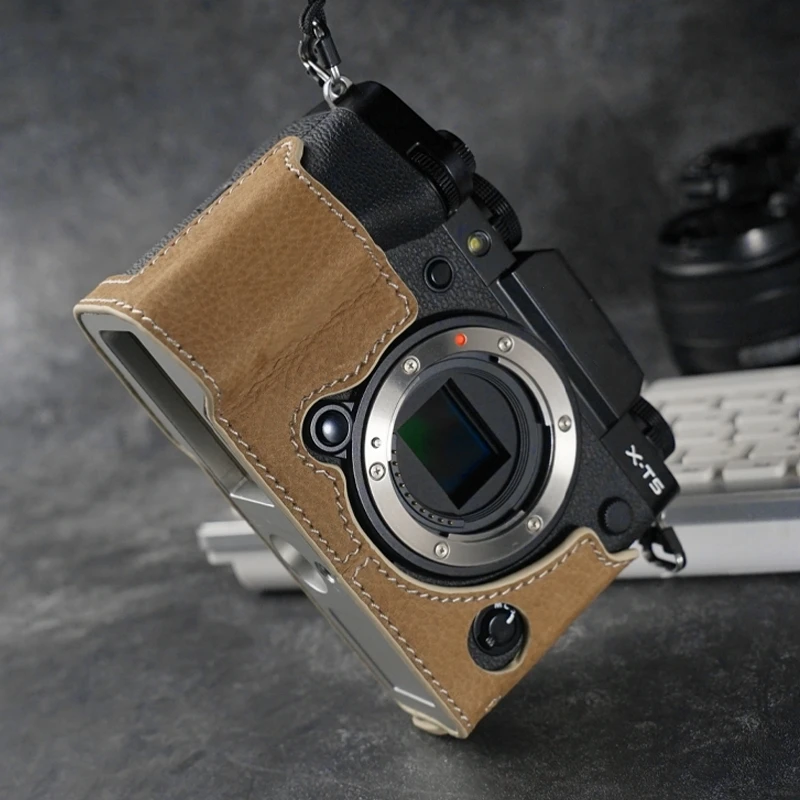 Чехол для фотоаппарата ручной работы из натуральной кожи для Fuji XT50