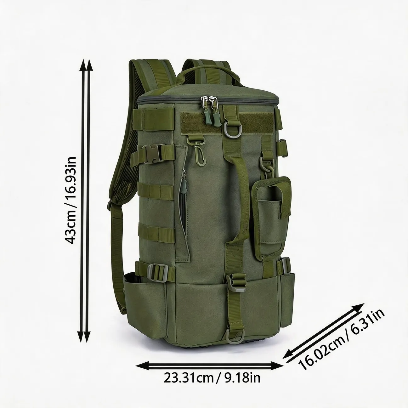 New Multifunctional Lure Fishing Backpack With Knife Hanging Bag for Picnic BBQ