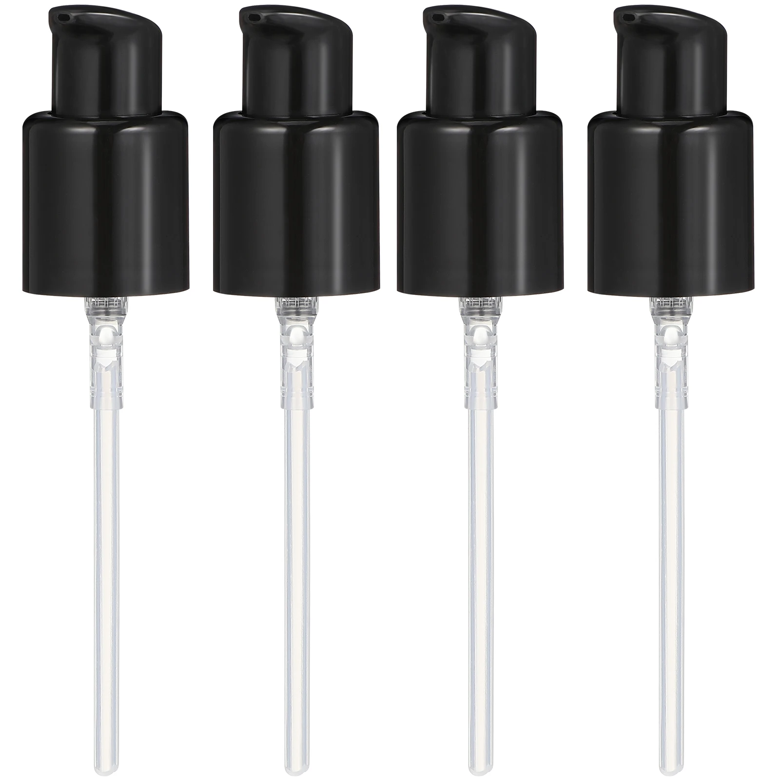 

4pcs 20mm Lotion Pump Heads Emulsion Bottles PP Cover Leak Proof High Quality Material Long Durability Bottle