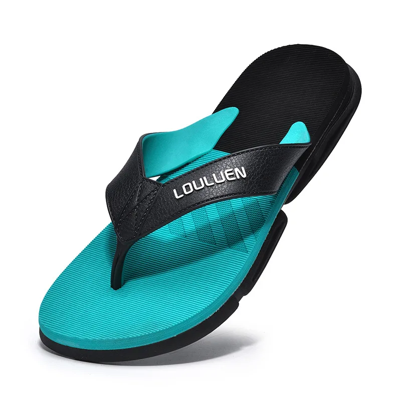 

Men's Fashionable EVA Thick Sole Sandals for Summer Beach Wear with AntiSlip Design Ideal for Outdoor Activities