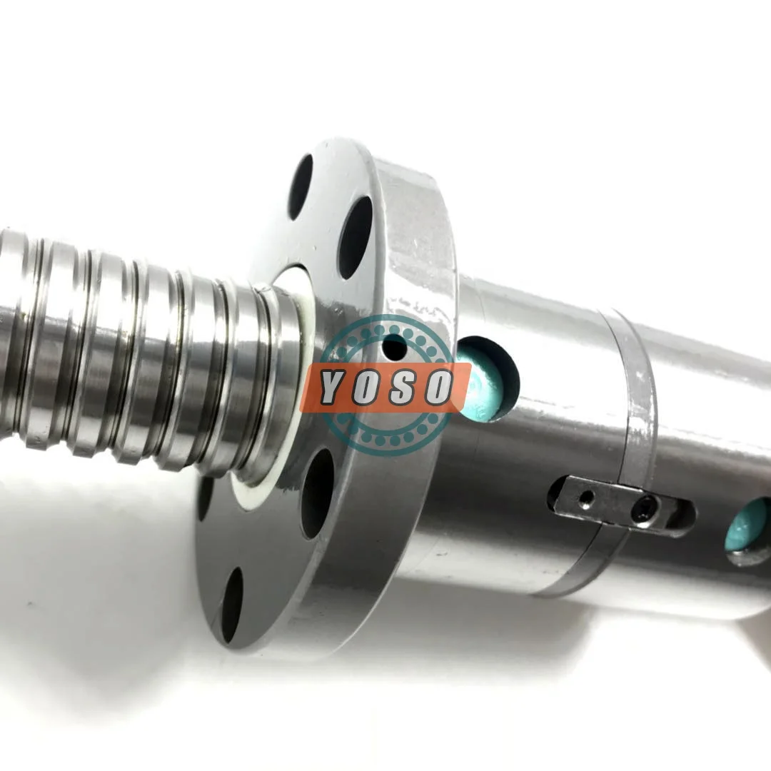 High Quality and High Precision Heavy Load Cnc Ball Screw Linear Motion Guide Double Nut DFU6310-4 DFU6320-4 Ball Screw