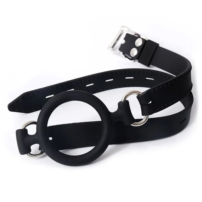 Couples Open Mouth Gag BDSM Bondage Restraints Breathable Ring Harness Strap Fetish Sex Toys For Women O-Ring Oral Gags Cosplay