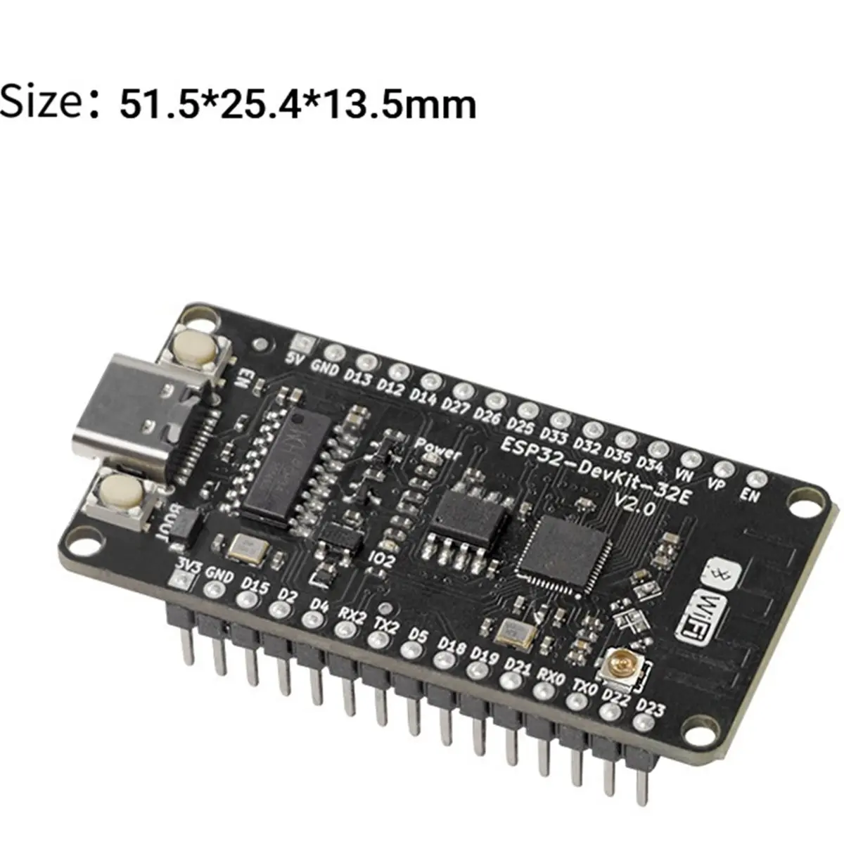 Carte de développement DevKit V2.0, WiFi, Bluetooth, compatible avec le module vocal sans fil Xiaozhi AI