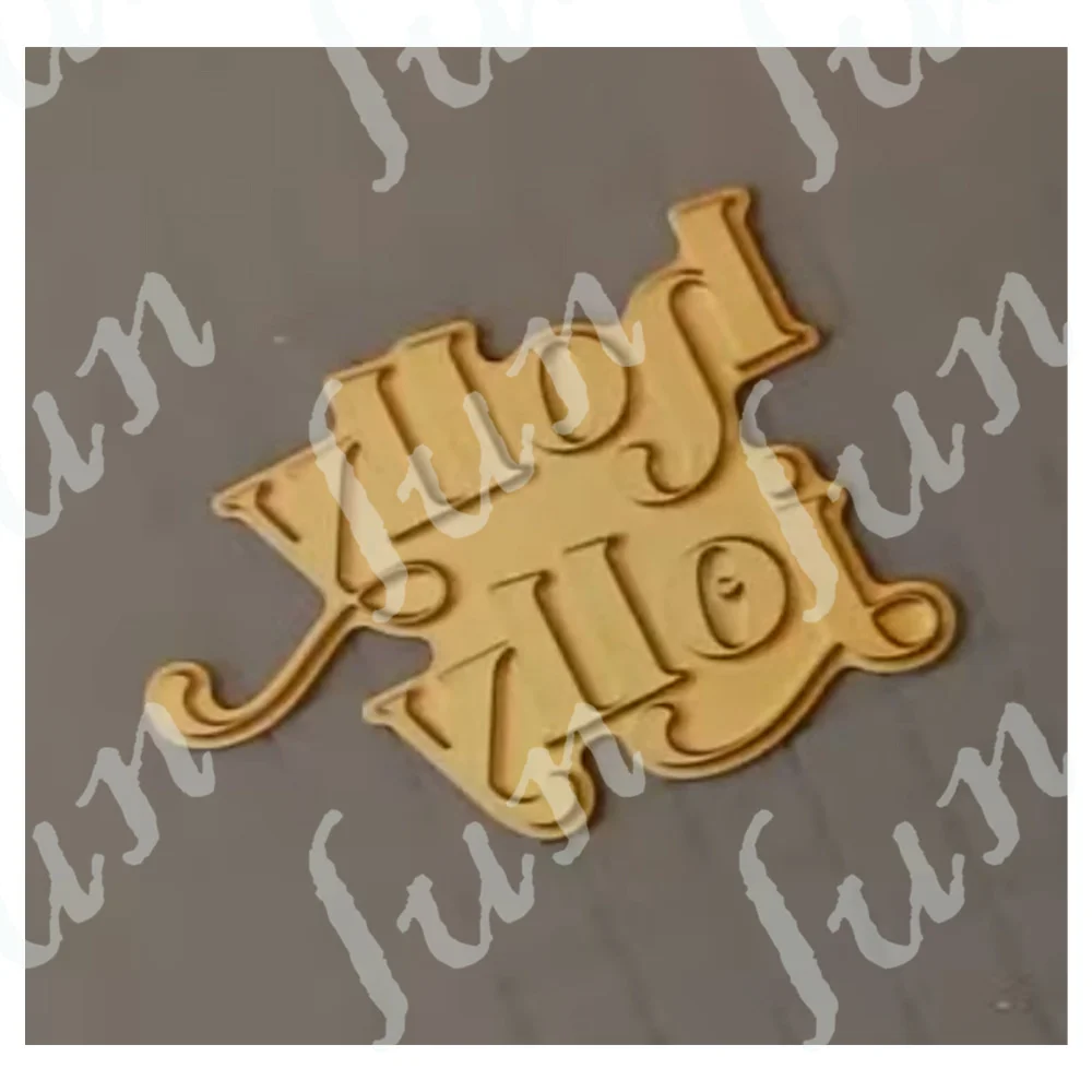 

Christmas Hot Foil Plates Holly Jolly Holiday Scrapbooking Decoration Stencil Embossing Template DIY Greeting Card Handmade