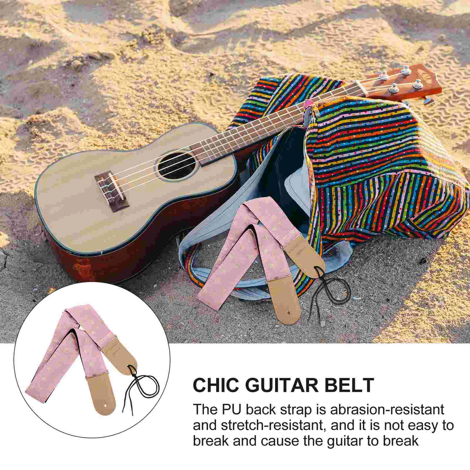 Guitar Strapss Premium Decorative Shoulder Belt High Quality Stylish Delicate Practical Universal