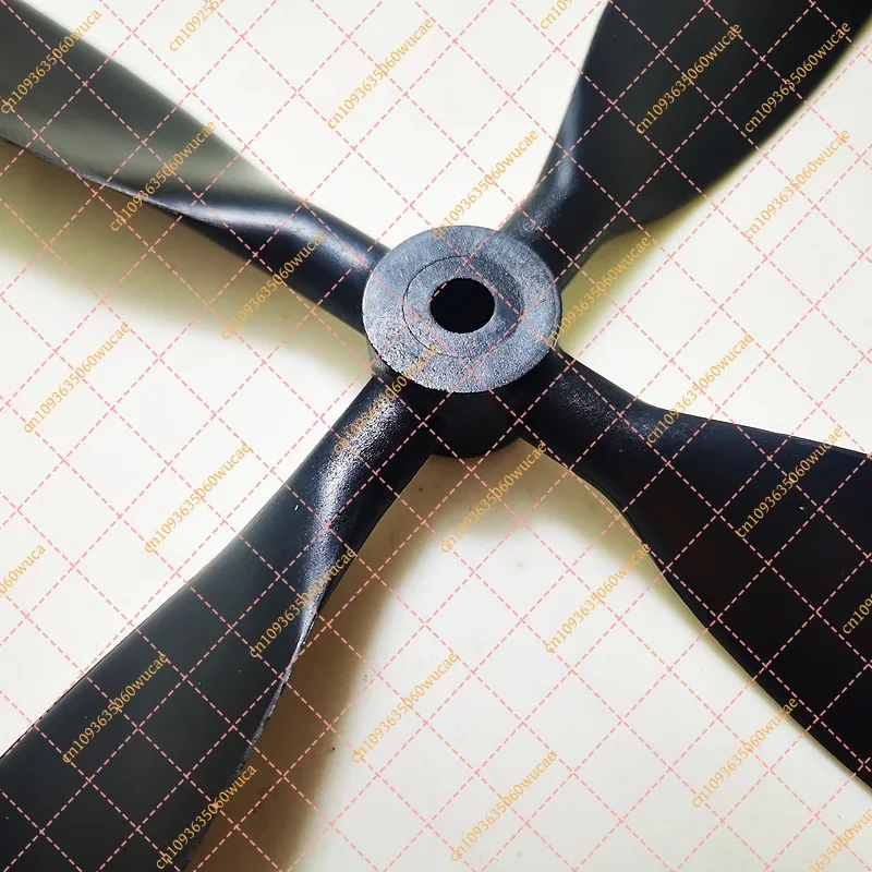 1PC 13x6 4-Blade Propeller Set with Spinner - Fits 10/13 Inch Props for RC Aircraft Model Airplane Accessory