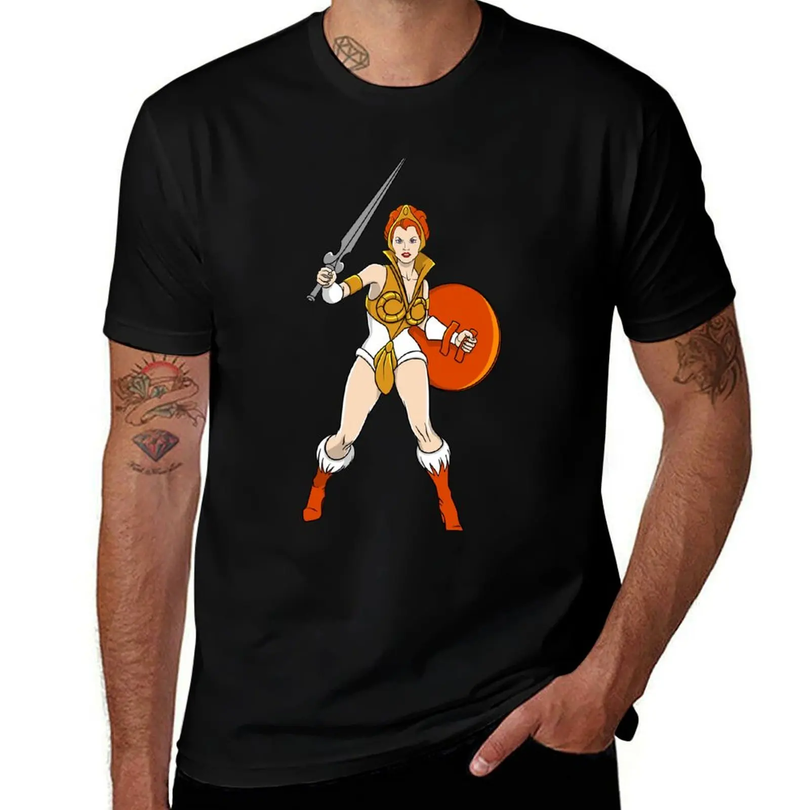 

Powerful Woman T-Shirt t shirt man designer cotton t shirts high quality