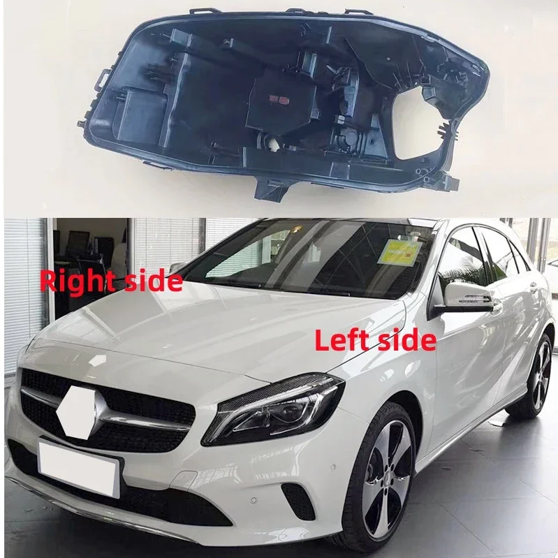 For Mercedes Benz A-Class W176 2017 2018 Headlight Base Headlamp House Car Rear Base Auto Headlight Back House