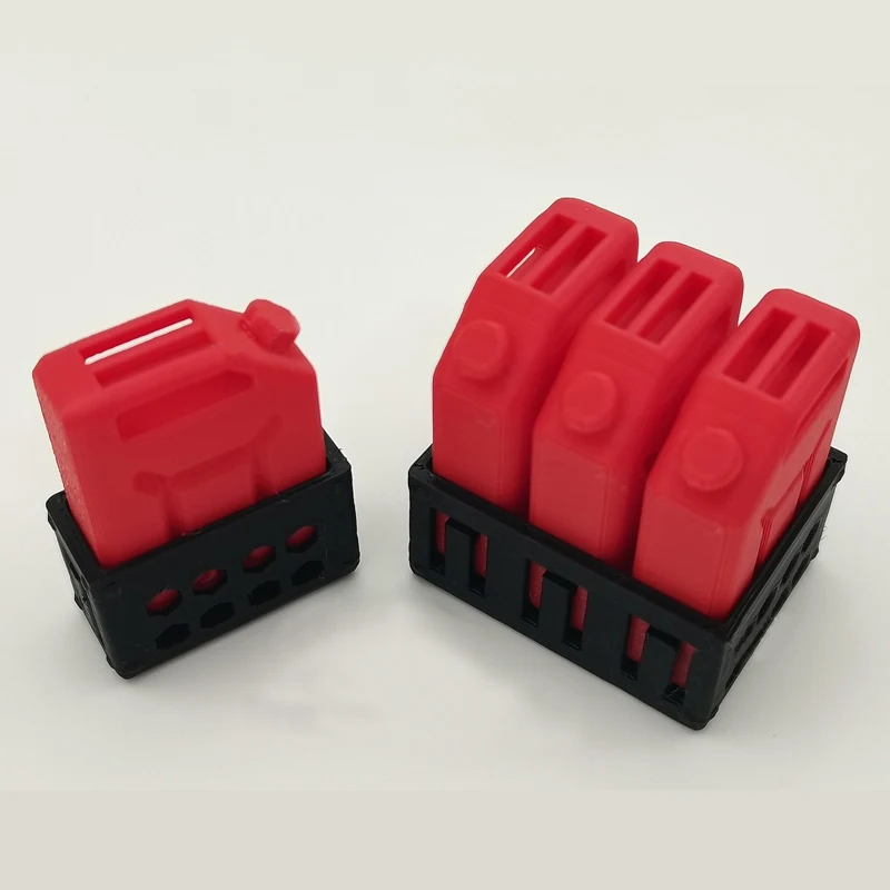 1Set 1/12 RC Car Fuel Tank/Holder Non-destructive Installation 3D Printed DIY Decor Parts for MN82 MN78 MN128 MN99S H12Y Vehicle