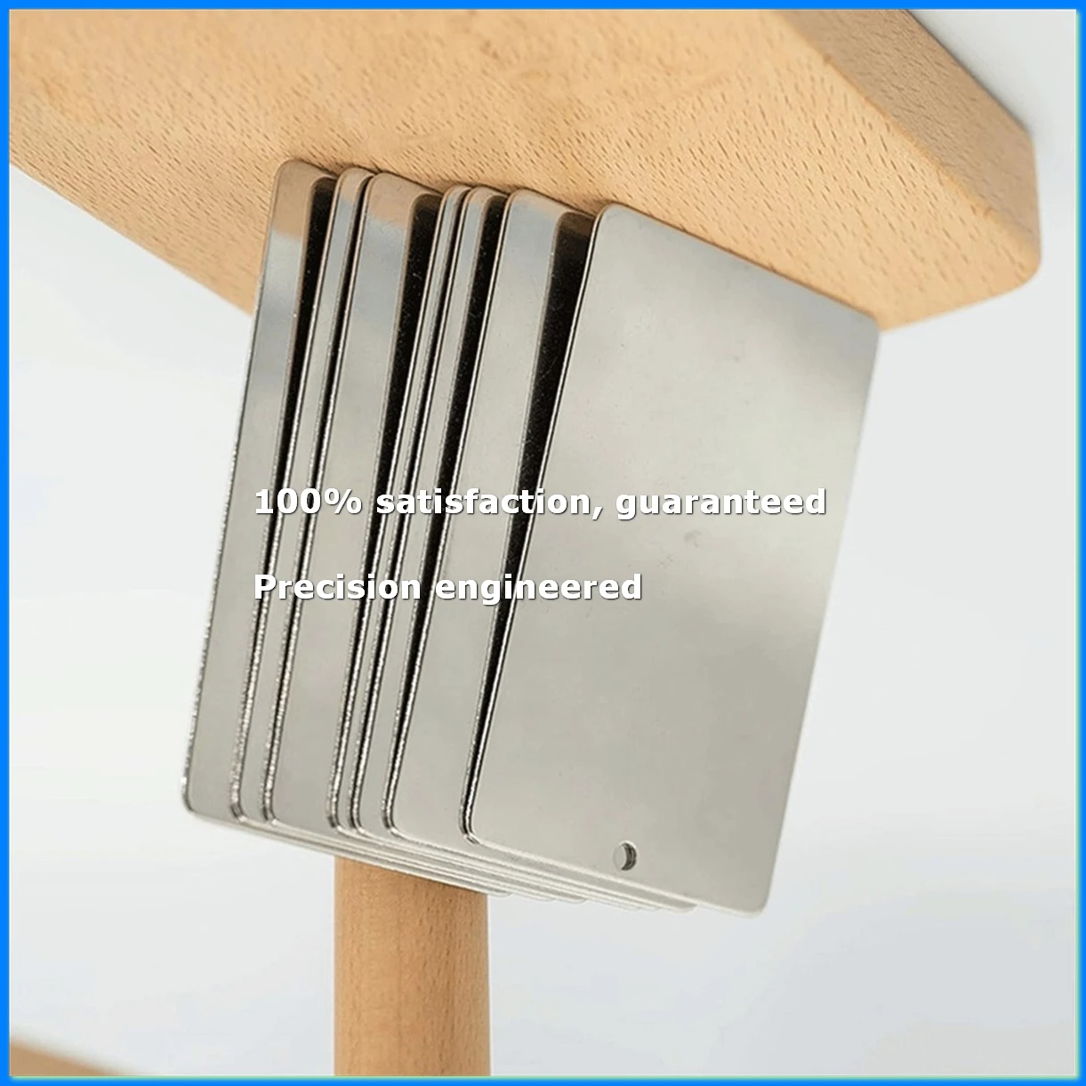 Metal Plant Label Tree Tags Garden Label Tag Outdoor Metal Label Stamping Blanks 50 Pack-A63M