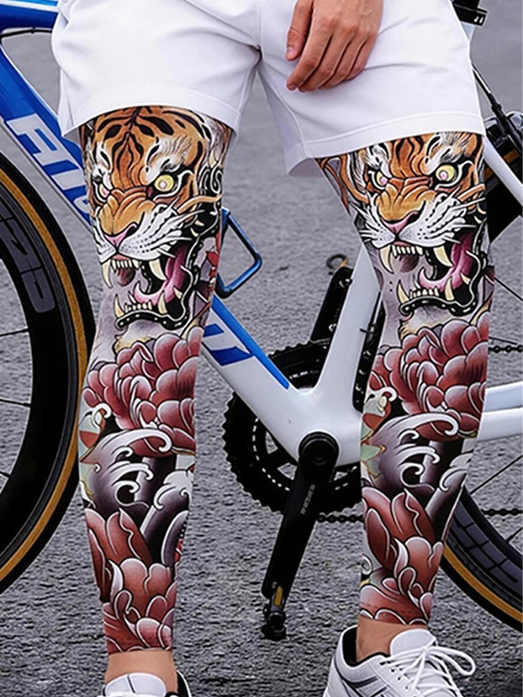 AliExpress NONE GTUBIKE Summer Cycling Leg Compression Sleeves Outdoor Sports Quick Dry Knee Protection Leggings Running Basketball Anti UV