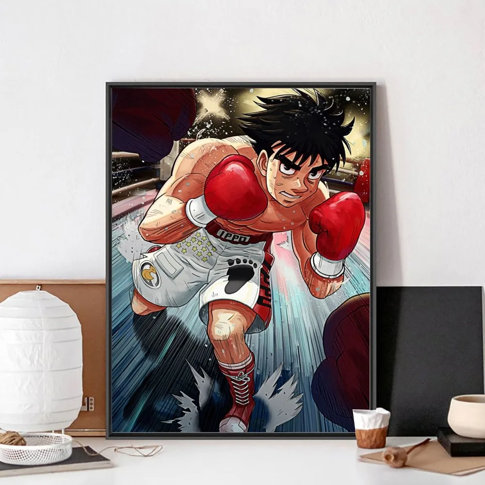 Hajime No Ippo Anime Poster No Framed Poster Kraft Club Bar Paper Vintage Poster Wall Art Painting Bedroom Study Stickers