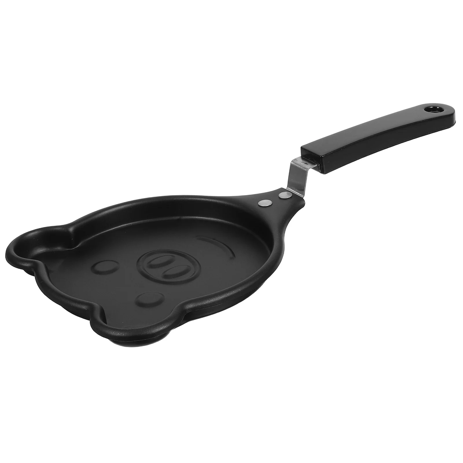 

Pig Shaped Non-Stick Frying Pan, Small Pig Design Kitchen Cookware, Cute Animal Grill Pan For Oil-Free Cooking, Flat