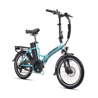 JOBO SAM Electric cycle 250W Motor 36V 13AH Lithium Battery Electric Bike Mechancial clutch 20inch Adults City e-Bike