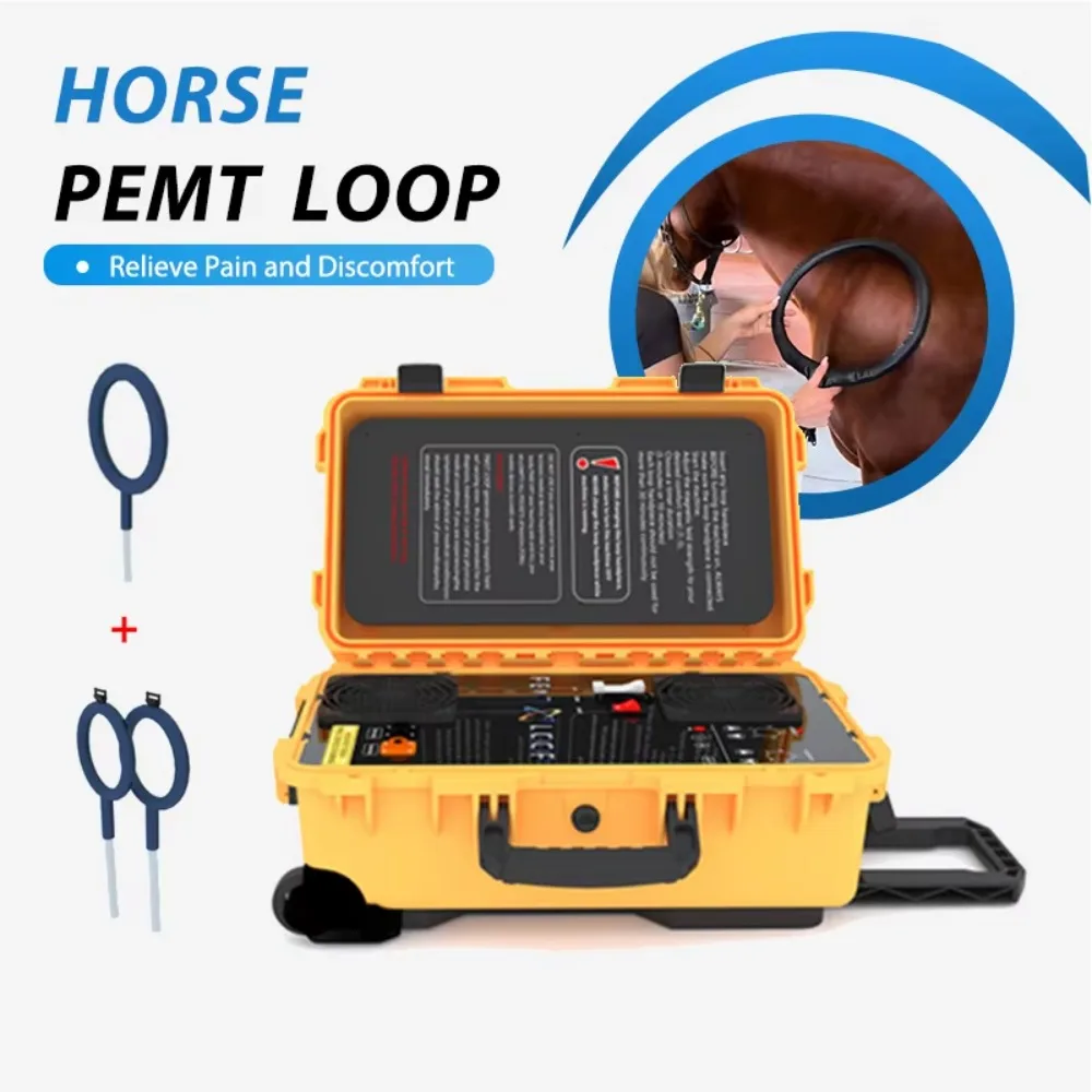 

Массажер для лошадей PEMF, ручная петля, электромагнитная физиотерапия, петля PEMT, магнитное физиоустройство для облегчения боли в лошади