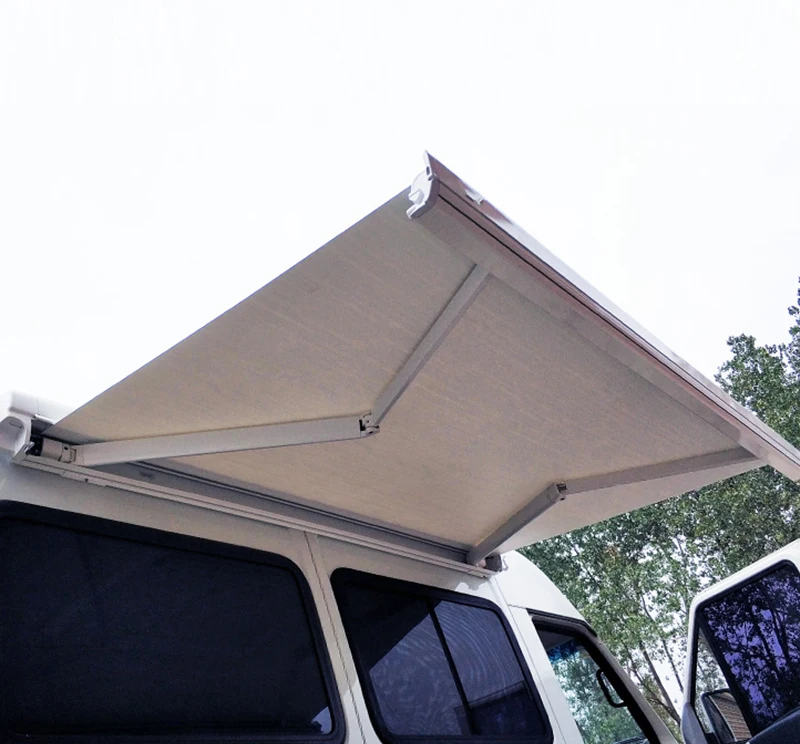 

retractable car awning Aluminum alloy high-strength vehicle-mounted sunshade canopy retractable RV awning outdoor (3*2m)