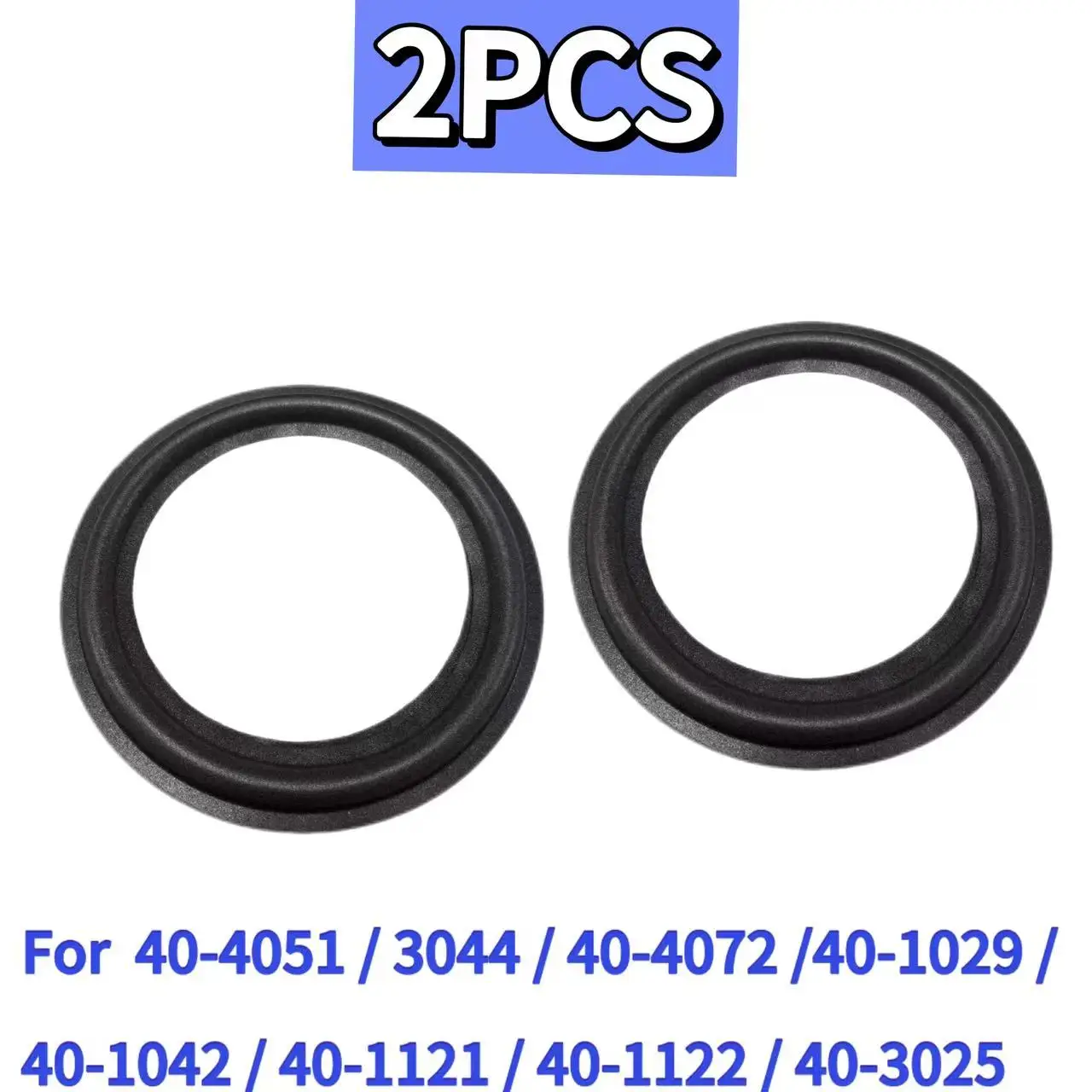 For Optimus / Radio Shack 40-4051 3044 40-4072 40-1029 40-1042 40-1121 40-1122 40-3025 Speaker Foam Folding Edge Ring （2PCS）