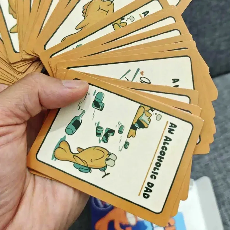 Go Fish Card Game Yourself Fun Gag Gift Hilarious Board Games with A Twist Night Family Interaction Party Game for 2+ Players - Detail 1